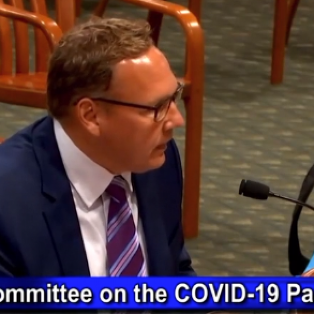 President and CEO Mark White Speaks in Lansing on COVID-19 Pandemic